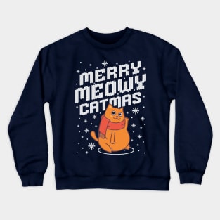 Merry Meowy Catmas Crewneck Sweatshirt